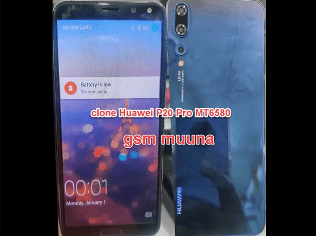 Clone Huawei P20 Pro Firmware MT6580