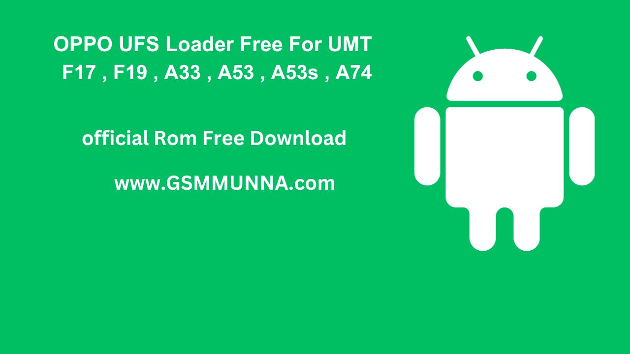 oppo ufs loader free download