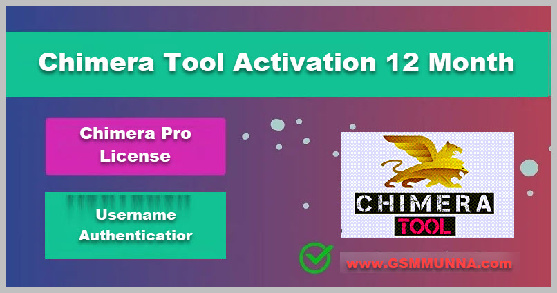 Chimera Tool Pro Activation 12 Month